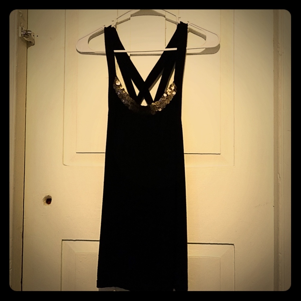 Cruel Girl Strappy Black Tank
